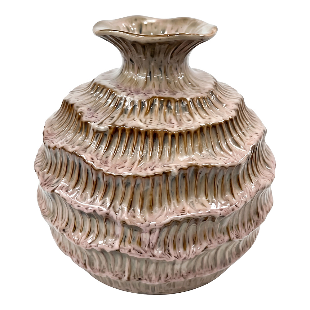 Clayre & Eef | Vaas Bruin &oslash; 22x34 cm | 6CE2618