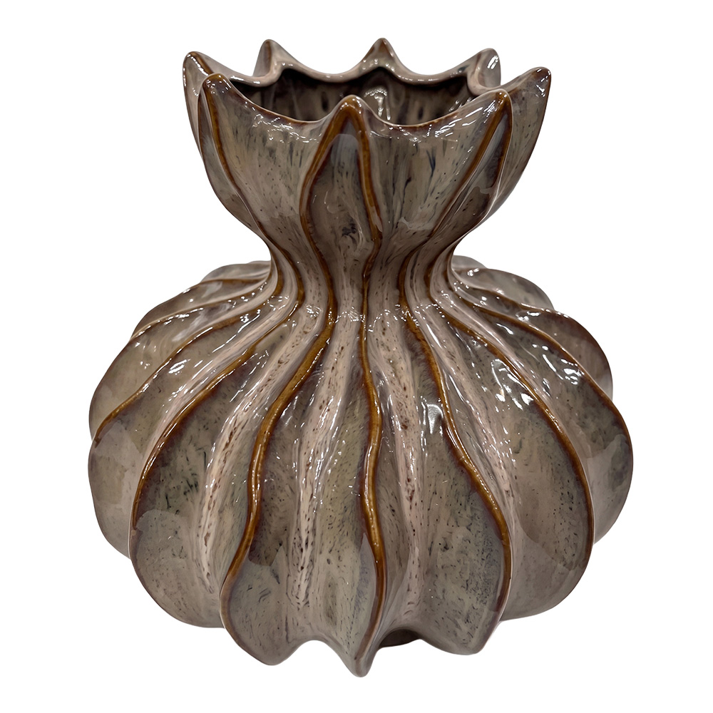 Clayre & Eef | Vaas Bruin &oslash; 20x21 cm | 6CE2624