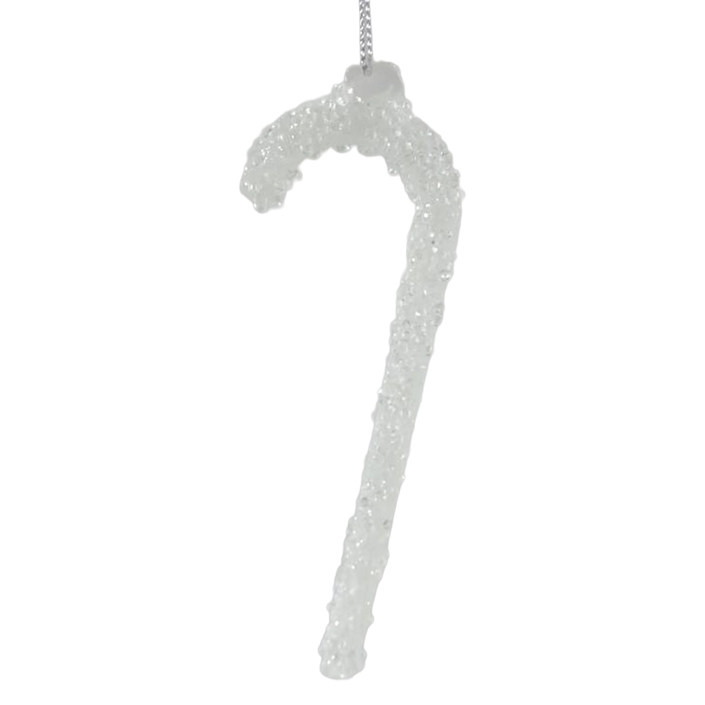 Clayre & Eef | Kersthanger Transparant 4x1x14 cm | 6GL5459