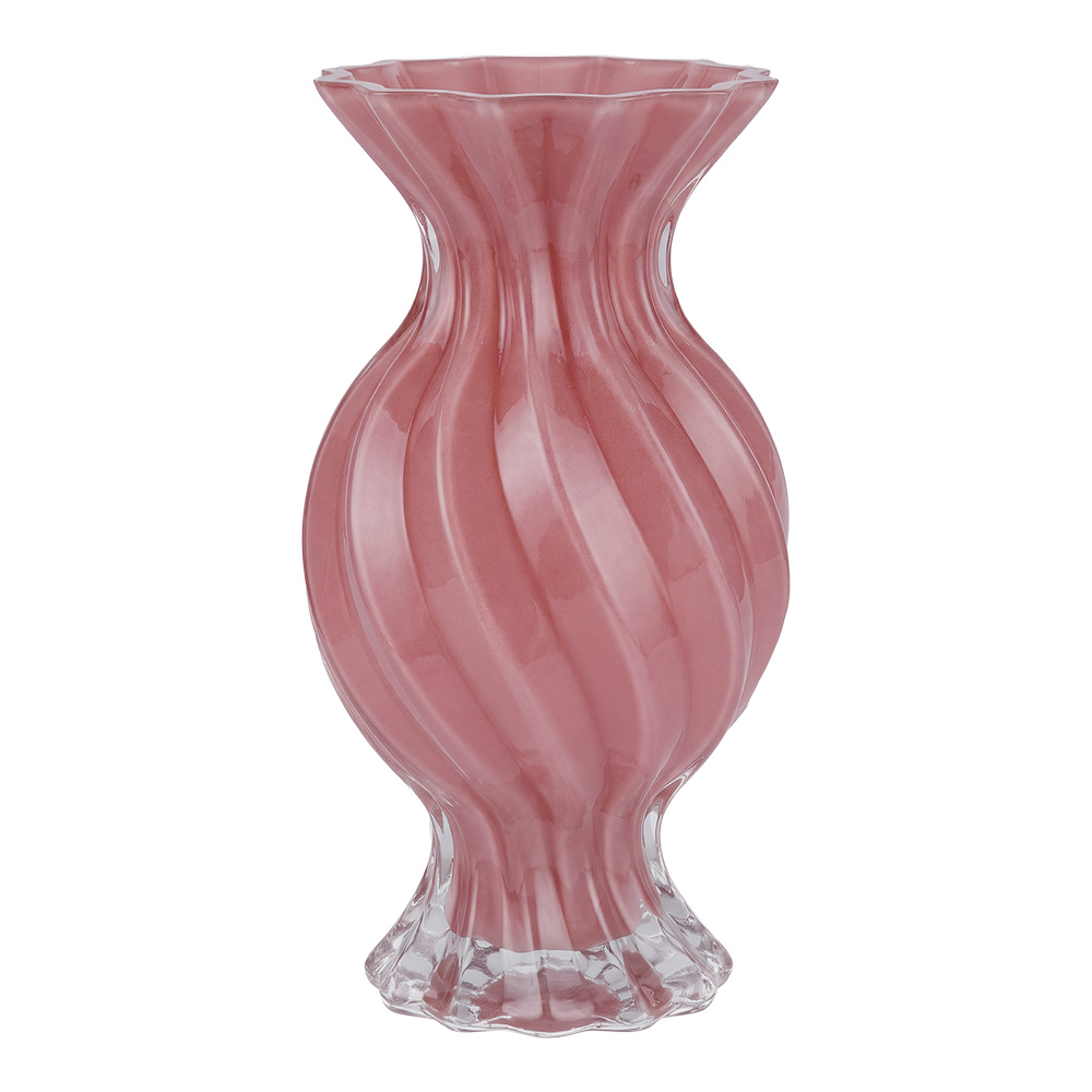 Clayre & Eef | Vazen Glas Roze 10x12x22 cm | 6GL5553P