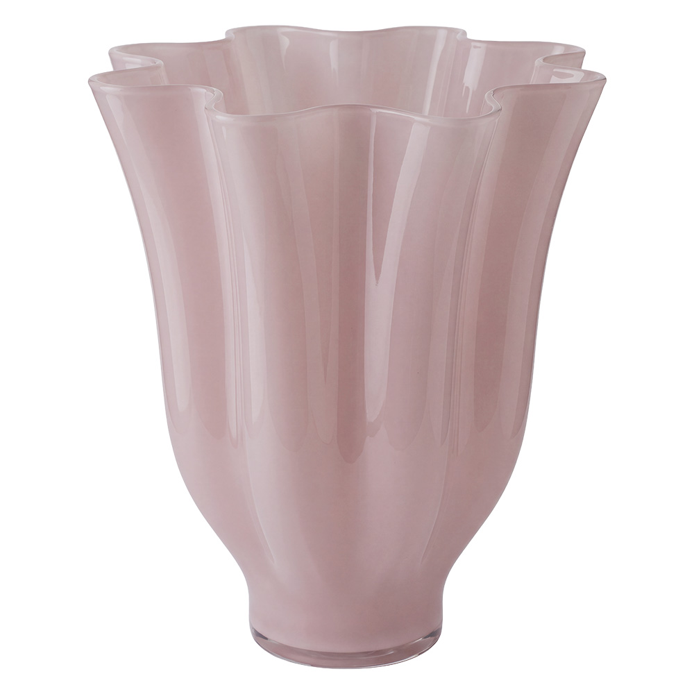 Clayre & Eef | Vazen Glas Beige &oslash; 25x32 cm | 6GL5554