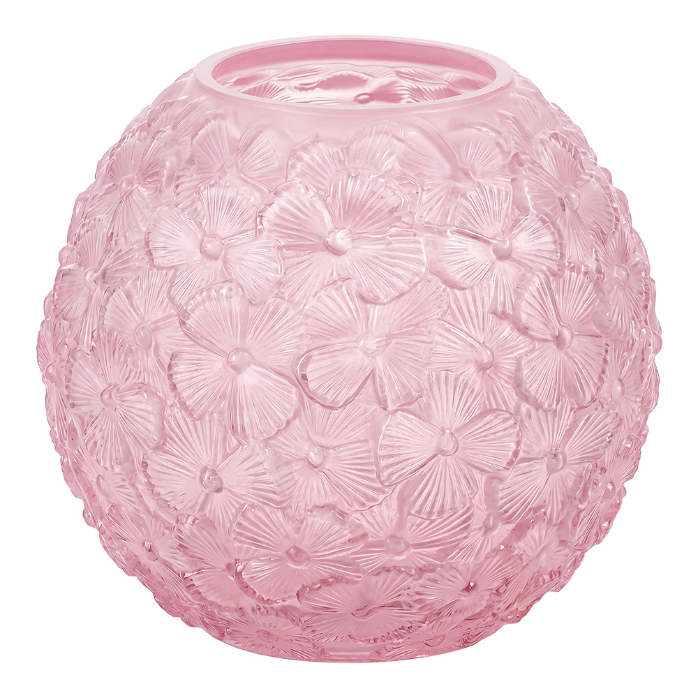 Clayre & Eef | Vazen Glas Roze &oslash; 20x18 cm | 6GL5558