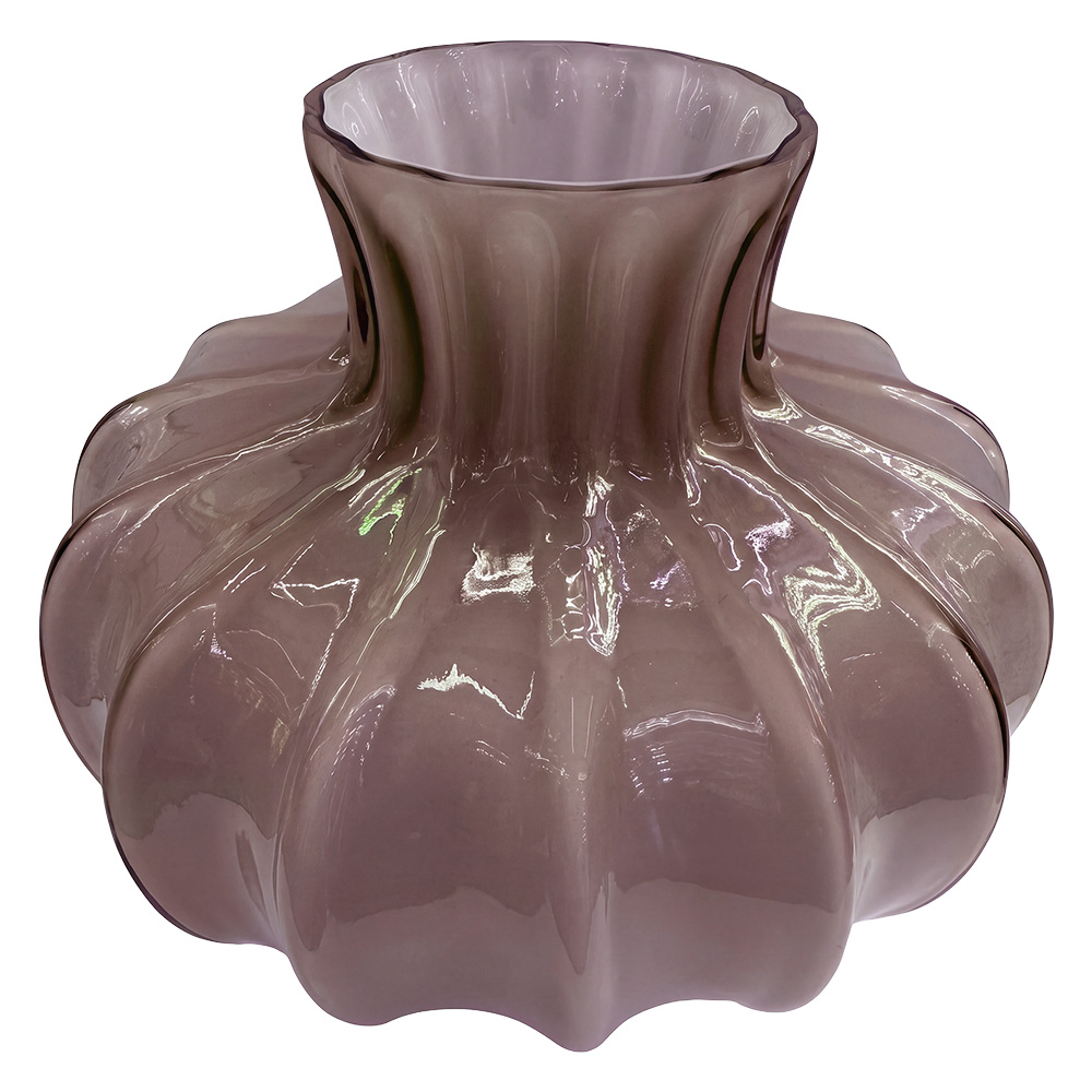 Clayre & Eef | Vazen Glas Beige &oslash; 20x22 cm | 6GL5564