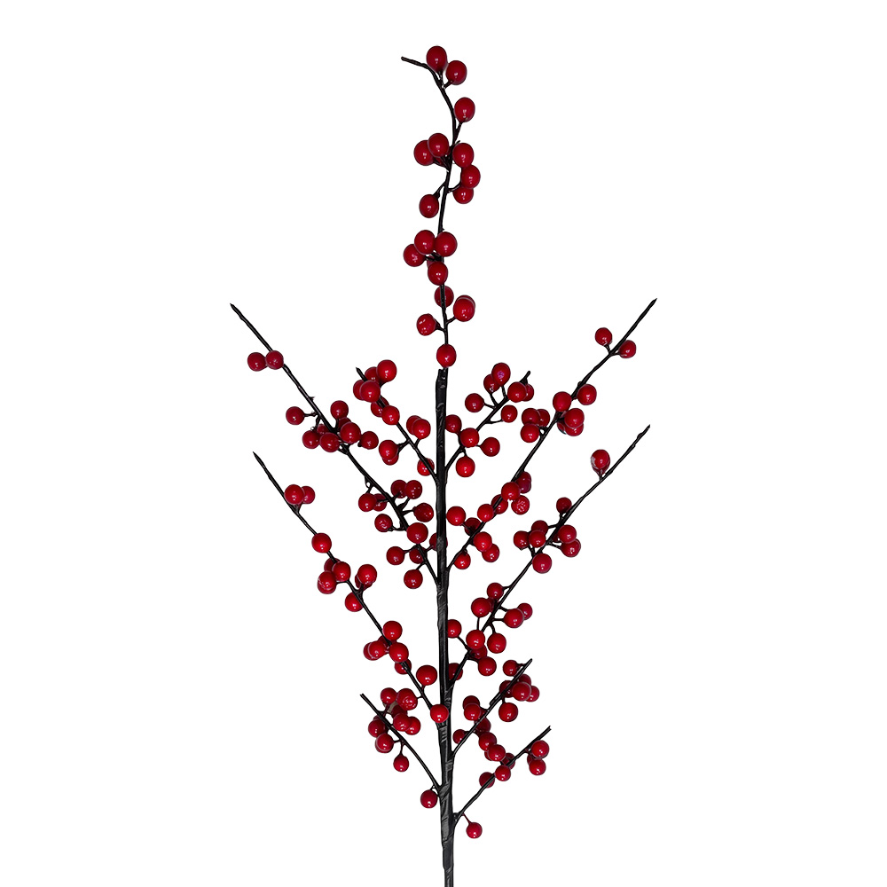 Clayre & Eef | Decoratie tak Rood 50 cm | 6PL0425