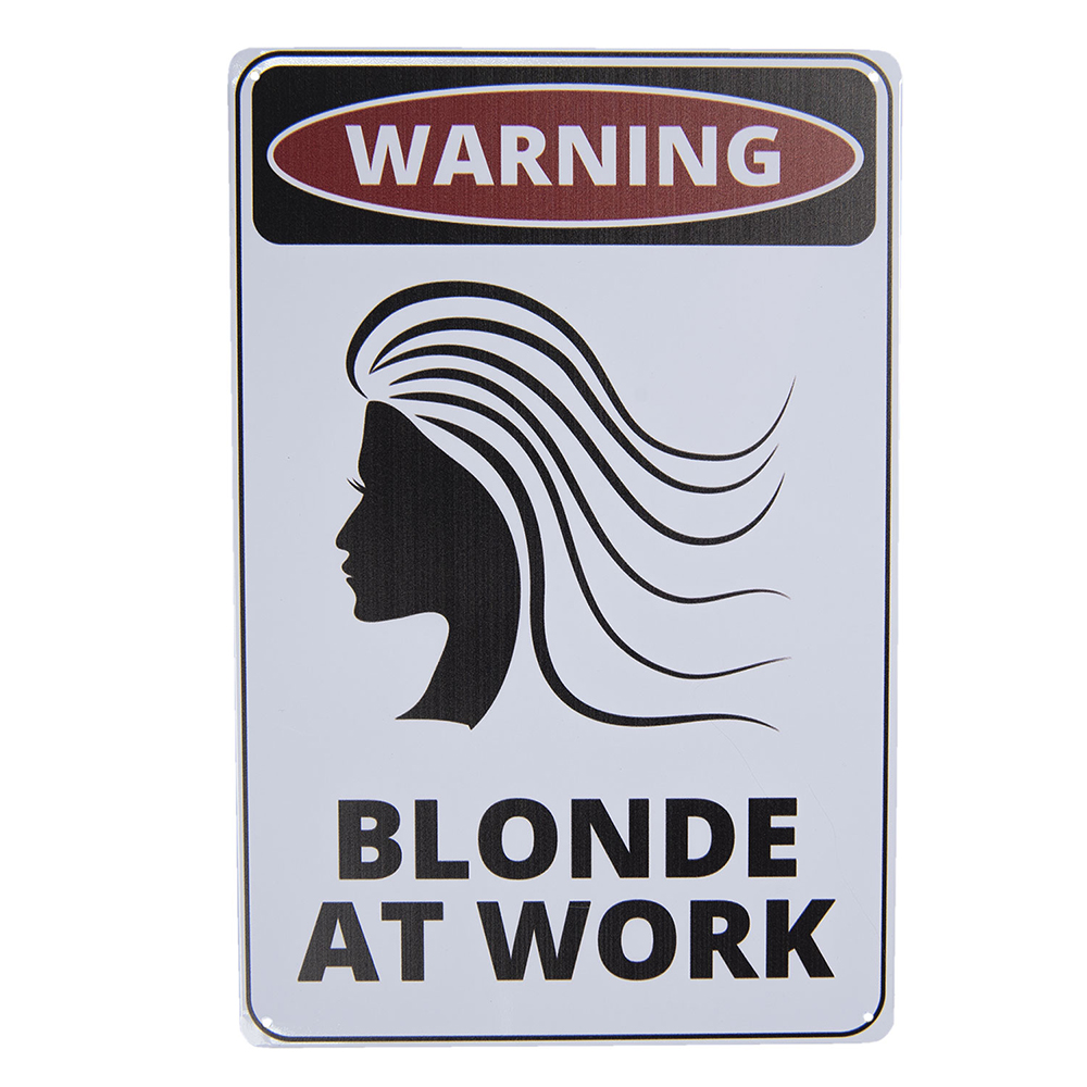 Clayre & Eef | Tekstbord Wit, Zwart, Rood 20x1x30 cm | 6Y3504