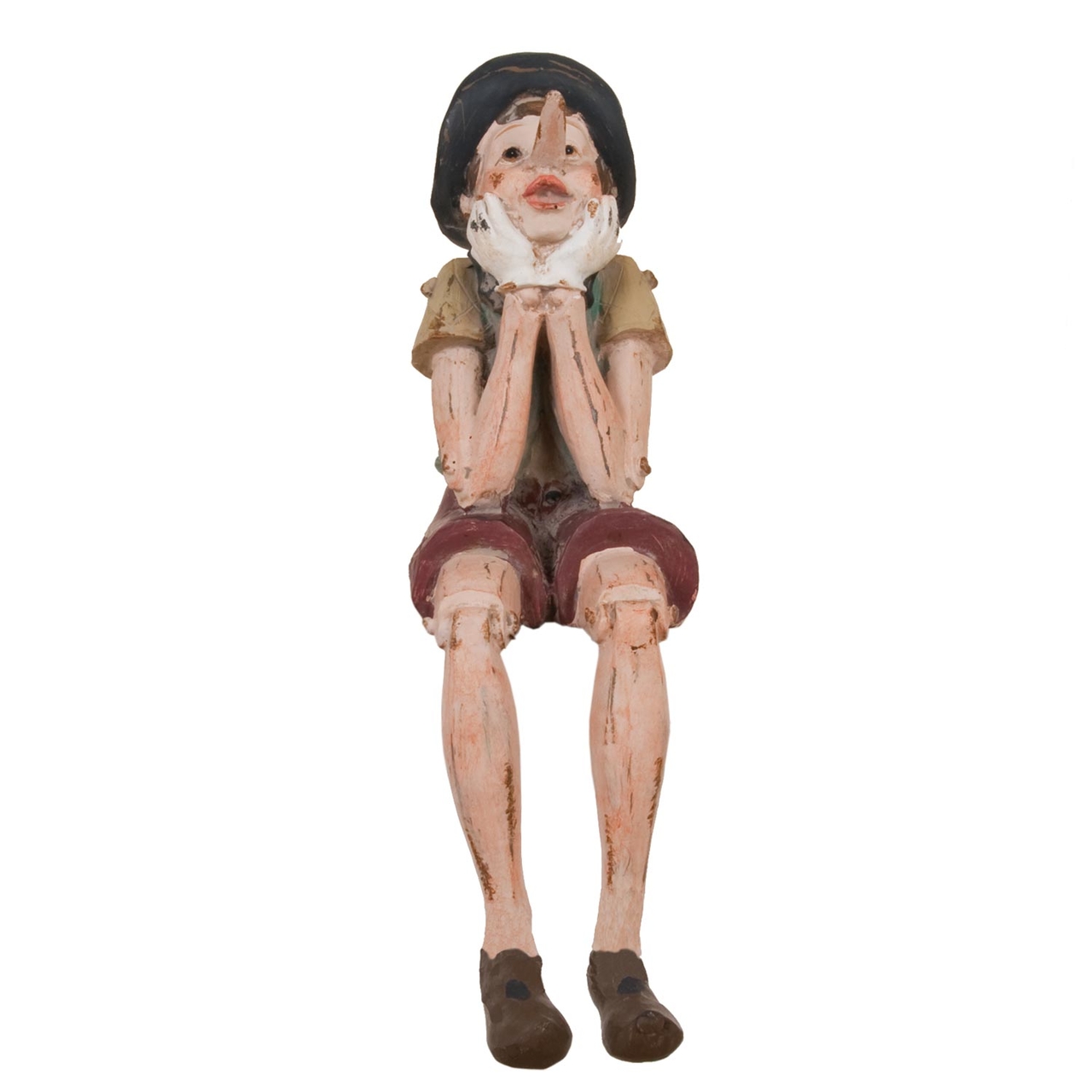 Decoratie figuur Pinokkio 14*8*29 cm Multi | 6PR0149 | Clayre & Eef