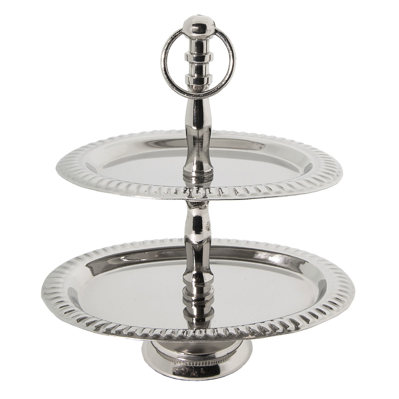 Etag&egrave;re 15*10*17 cm Nickel | 6Y2754 | Clayre & Eef