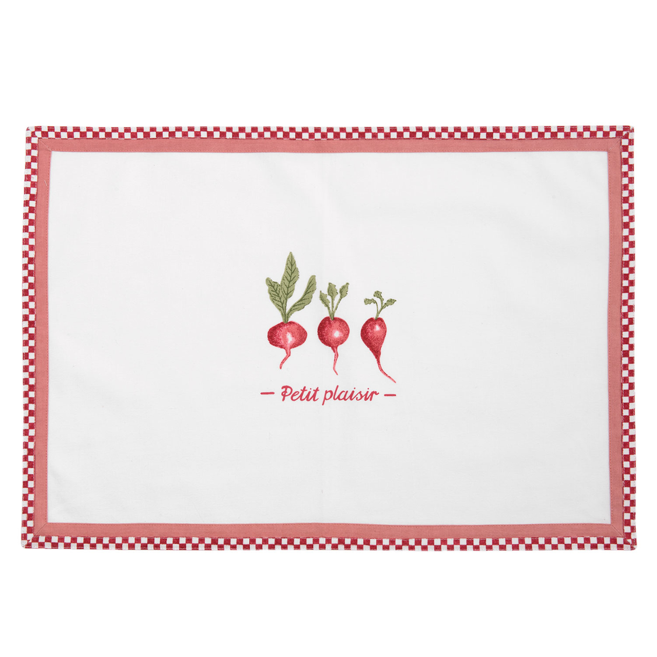 Placemat (6) 48*33 cm Rood | PPL40 | Clayre & Eef