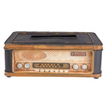Clayre & Eef | Tissuebox Zwart, Bruin 25x15x9 cm | 6Y2544 Clayre & Eef | Tissuebox Zwart, Bruin 25x15x9 cm | 6Y2544