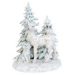 Hert 15*11*19 cm Wit | 6PR0991 | Clayre & Eef Hert 15*11*19 cm Wit | 6PR0991 | Clayre & Eef