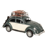 VW kever model auto licentie 36*12*16 cm Blauw | 6Y3437 | Clayre & Eef VW kever model auto licentie 36*12*16 cm Blauw | 6Y3437 | Clayre & Eef