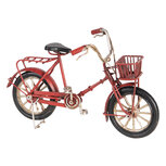 Clayre & Eef | Decoratie Miniatuur Fiets Rood 16x6x10 cm | 6Y3390 Clayre & Eef | Decoratie Miniatuur Fiets Rood 16x6x10 cm | 6Y3390