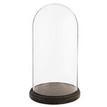 Clayre & Eef | Stolp Transparant ø 26x47 cm | 6GL1273