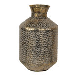 Clayre & Eef | Vaas Goudkleurig ø 26x46 cm | 6Y3872 Clayre & Eef | Vaas Goudkleurig ø 26x46 cm | 6Y3872