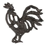 Clayre & Eef | Wanddecoratie Haan Bruin 28x3x27 cm | 6Y3913 Clayre & Eef | Wanddecoratie Haan Bruin 28x3x27 cm | 6Y3913