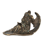 Clayre & Eef | Decoratie Beeld Engel Bruin 17x8x12 cm | 6PR2943 Clayre & Eef | Decoratie Beeld Engel Bruin 17x8x12 cm | 6PR2943