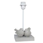 Clayre & Eef | Lampenvoet Tafellamp Grijs 14x13x30 cm E27/max 1x60W | 6LMP328 Clayre & Eef | Lampenvoet Tafellamp Grijs 14x13x30 cm E27/max 1x60W | 6LMP328
