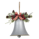 Bel ø 20*23 cm Grijs | 64572 | Clayre & Eef Bel ø 20*23 cm Grijs | 64572 | Clayre & Eef