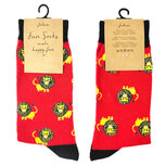 Sokken maat 35-38 35-38 Rood | JZSK0016S | Clayre & Eef