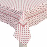 Tafelkleed 150*150 cm Rood wit | DOC15 | Clayre & Eef Tafelkleed 150*150 cm Rood wit | DOC15 | Clayre & Eef