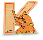 Alfabet letter hout klein K | Bartolucci Alfabet letter hout klein K | Bartolucci