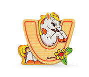 Alfabet letter hout groot U | Bartolucci Alfabet letter hout groot U | Bartolucci
