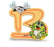 Alfabet letter hout groot B | Bartolucci Alfabet letter hout groot B | Bartolucci