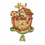 Muurklok Ark van Noach met klepel | Bartolucci