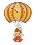 Klok pinokkio aan ballon | Bartolucci