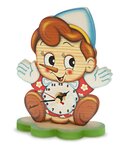 Tafel klok Pinokkio hout | Bartolucci