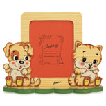 Fotolijstje hout hond & poes 24 x 19 cm | Bartolucci Fotolijstje hout hond & poes 24 x 19 cm | Bartolucci