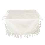 Tafelloper 50*140 cm Creme | CJQ64 | Clayre & Eef Tafelloper 50*140 cm Creme | CJQ64 | Clayre & Eef