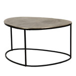 Bijzettafel 77*56*39 cm Goudkleurig | 50421S | Clayre & Eef Bijzettafel 77*56*39 cm Goudkleurig | 50421S | Clayre & Eef