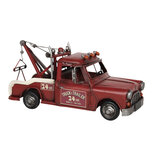 Clayre & Eef | Decoratie Miniatuur Auto Rood 31x16x15 cm | 6Y4257 Clayre & Eef | Decoratie Miniatuur Auto Rood 31x16x15 cm | 6Y4257