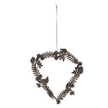 Clayre & Eef | Decoratie Krans Bruin 23x2x22 cm | 6Y4065 Clayre & Eef | Decoratie Krans Bruin 23x2x22 cm | 6Y4065