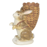 Clayre & Eef | Theelichthouder Konijn Bruin 11x7x14 cm | 6PR3137 Clayre & Eef | Theelichthouder Konijn Bruin 11x7x14 cm | 6PR3137