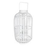 Clayre & Eef | Windlicht Wit ø 28x50 cm | 6RO0486