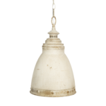 Clayre & Eef | Hanglamp Wit ø 28x45 cm E14/max 1x25W | 6LMP701W Clayre & Eef | Hanglamp Wit ø 28x45 cm E14/max 1x25W | 6LMP701W