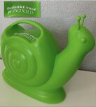 Gieter slak bedankt voor je geduld | Juf & Meester