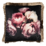 Clayre & Eef | Sierkussen Zwart, Roze 45x45x4 cm | KG023.093 Clayre & Eef | Sierkussen Zwart, Roze 45x45x4 cm | KG023.093