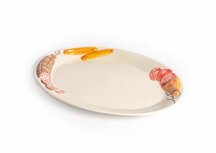 Ovale schaal met versch. vleessoorten 30 x 21 cm | VL02 | Piccobella Ovale schaal met versch. vleessoorten 30 x 21 cm | VL02 | Piccobella