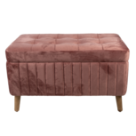 Clayre & Eef | Poef Roze 82x42x49 cm | 50496P