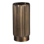 Clayre & Eef | Vaas Goudkleurig ø 11x23 cm | 6Y4326 Clayre & Eef | Vaas Goudkleurig ø 11x23 cm | 6Y4326
