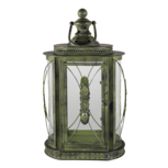 Clayre & Eef | Lantaarn Groen 29x19x52 cm | 6Y4590