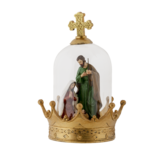 Clayre & Eef | Kerststolp Jezus Goudkleurig ø 19*27 cm | 6GL3177 Clayre & Eef | Kerststolp Jezus Goudkleurig ø 19*27 cm | 6GL3177