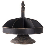 Clayre & Eef | Etagère Zwart ø 30x30 cm | 6Y2645 Clayre & Eef | Etagère Zwart ø 30x30 cm | 6Y2645