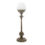 Clayre & Eef | Kandelaar Zilverkleurig ø 15*57 cm | 6Y4486