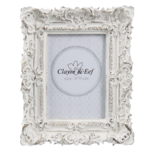 Clayre & Eef | Fotolijst Wit 10x2x12 cm / 6x9 cm | 2F0506 Clayre & Eef | Fotolijst Wit 10x2x12 cm / 6x9 cm | 2F0506