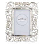 Clayre & Eef | Fotolijst Wit 18x2x23 cm / 10x15 cm | 2F0497 Clayre & Eef | Fotolijst Wit 18x2x23 cm / 10x15 cm | 2F0497