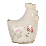 Clayre & Eef | Decoratie Kip Beige 9x6x11 cm | 6CE1185
